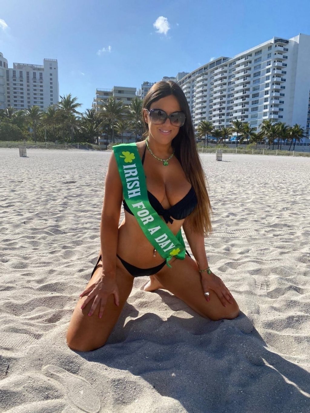 Claudia Romani is Ready for St Patrick’s Day (15 Photos)