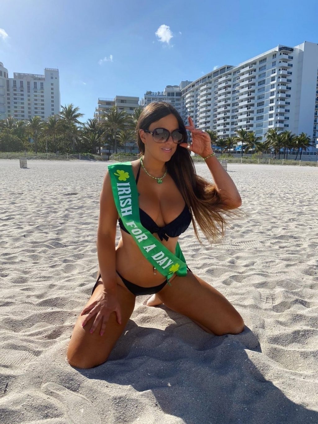 Claudia Romani is Ready for St Patrick’s Day (15 Photos)