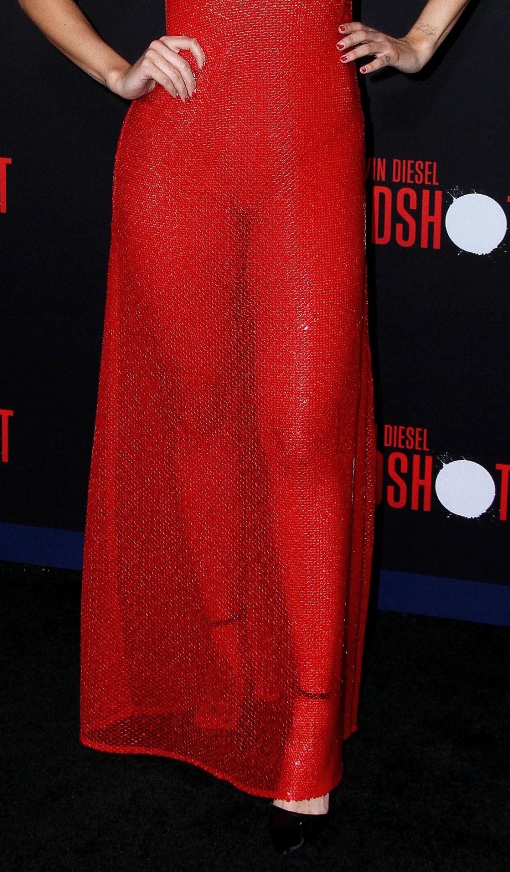 Eiza Gonzalez Stuns in a Red Dress at the Bloodshot Premiere in LA (68 Photos)
