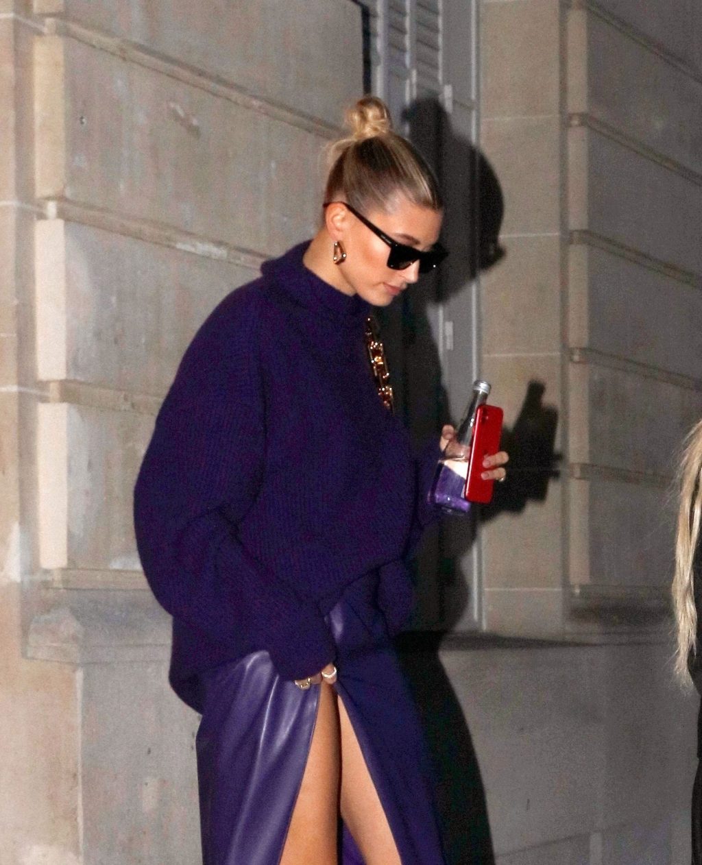 Hailey Bieber Seen Out and About in Paris (6 Photos)