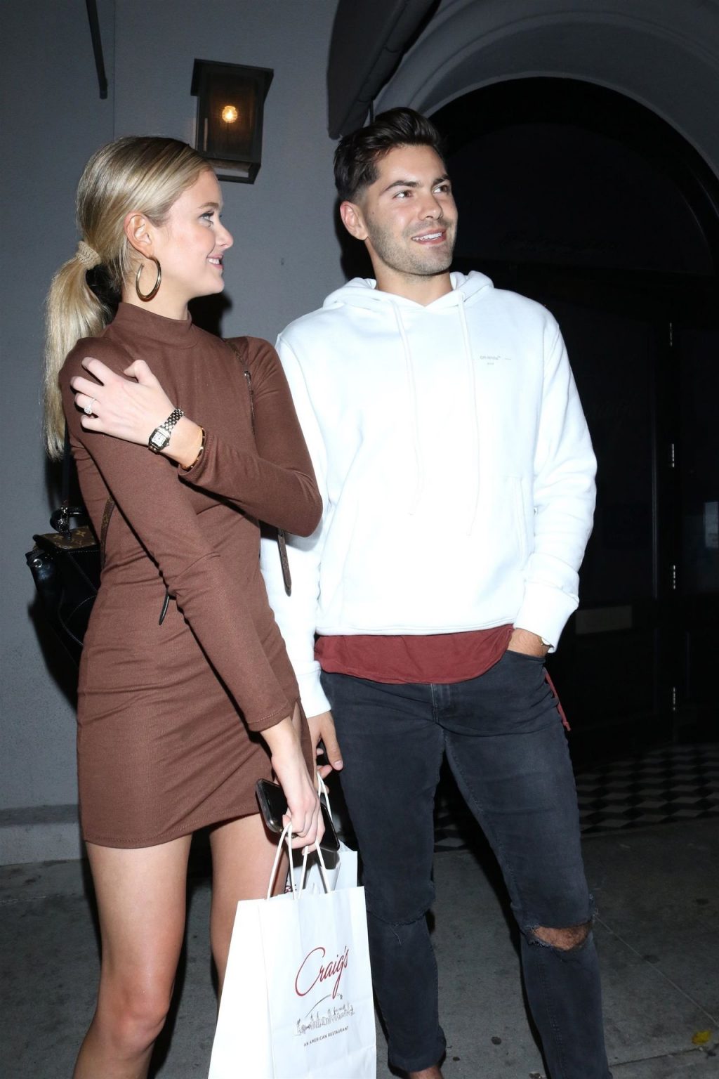 Hannah Godwin &amp; Dylan Barbour Are Seen Outside Craig’s Restaurant in West Hollywood (47 Photos)