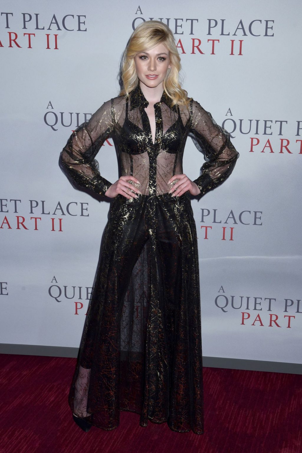 Katherine McNamara is Seen at the A Quiet Place Part II Premiere in New York (31 Photos)