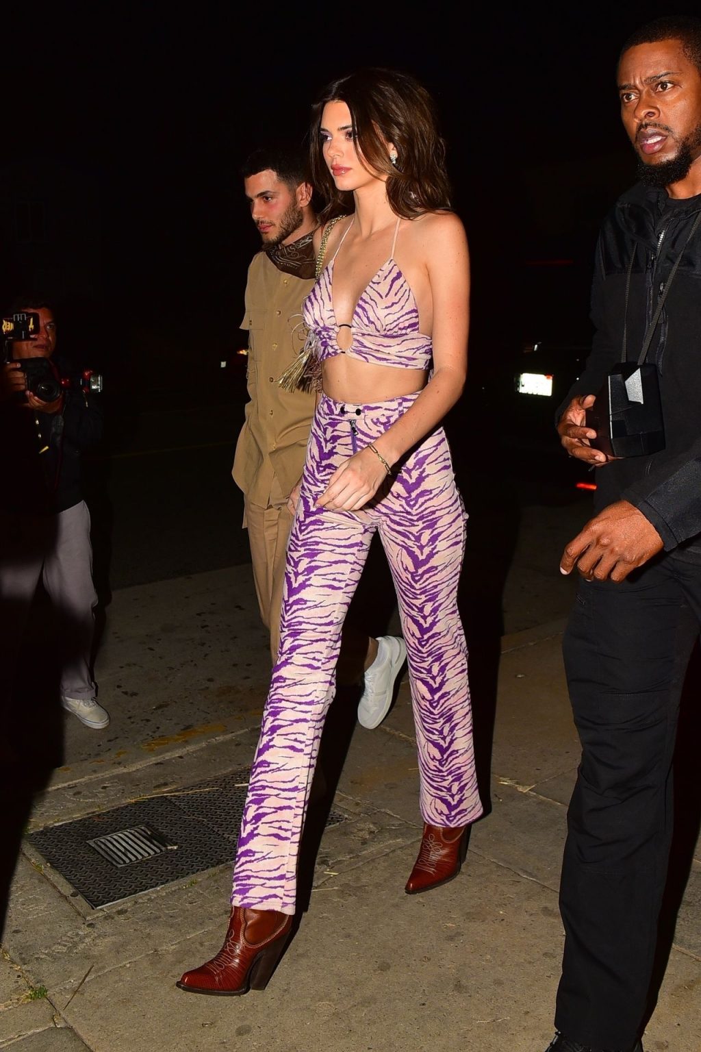Kendall Jenner Gets Camera Shy While Leaving a Party at SHOREbar (65 Photos)