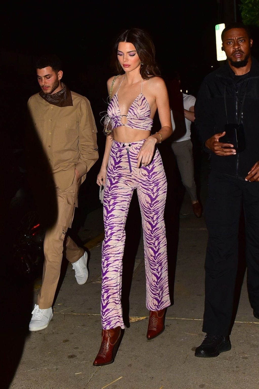 Kendall Jenner Gets Camera Shy While Leaving a Party at SHOREbar (65 Photos)