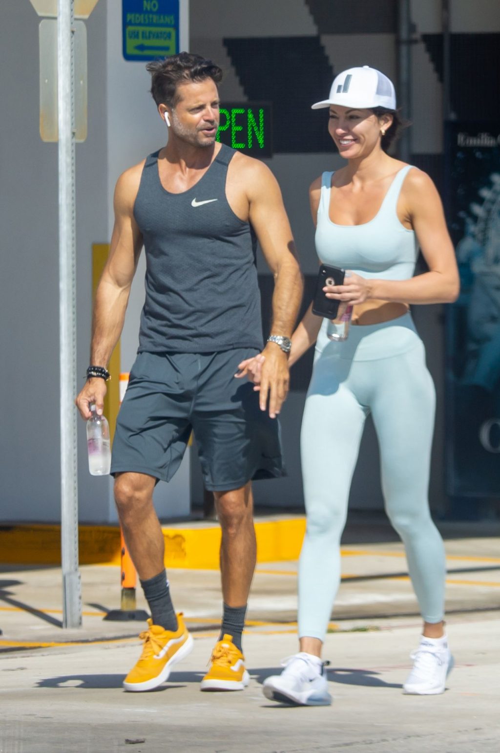 David Charvet Spotted Leaving a Workout with his Fitness Model Girlfriend in Miami (15 Photos)