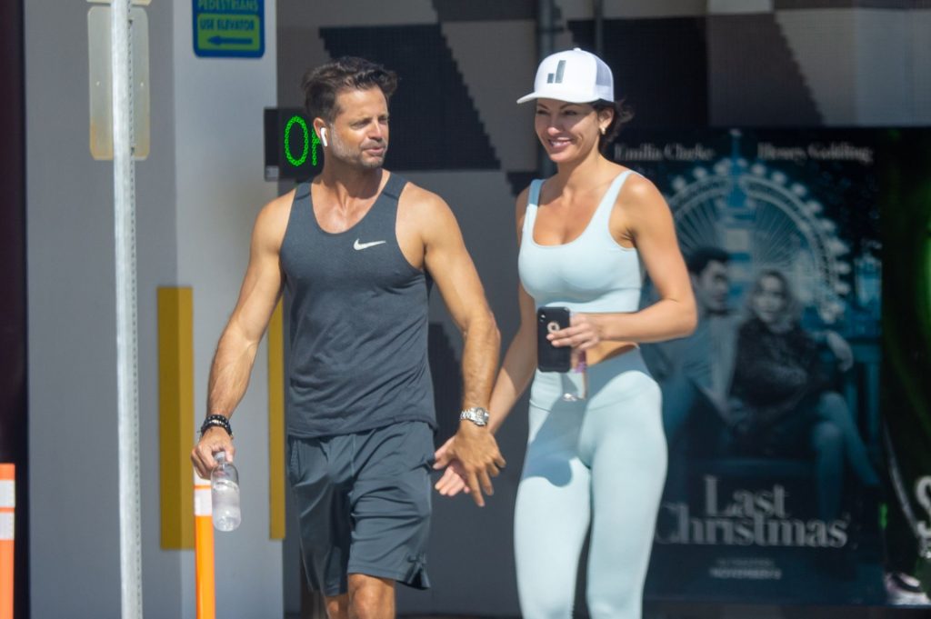 David Charvet Spotted Leaving a Workout with his Fitness Model Girlfriend in Miami (15 Photos)