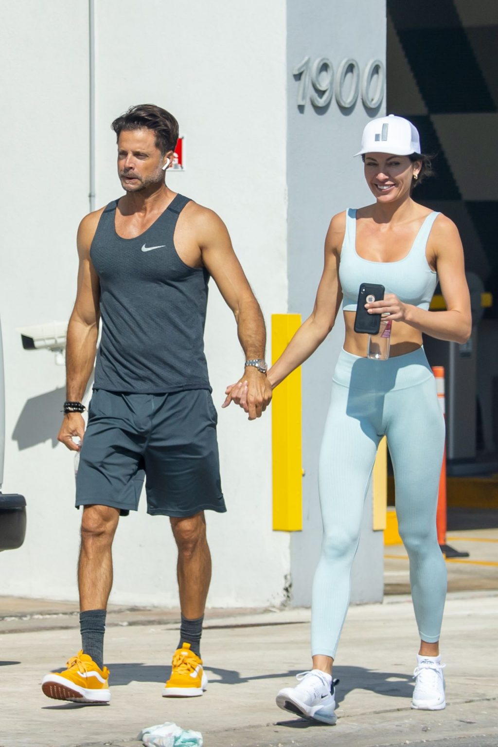 David Charvet Spotted Leaving a Workout with his Fitness Model Girlfriend in Miami (15 Photos)