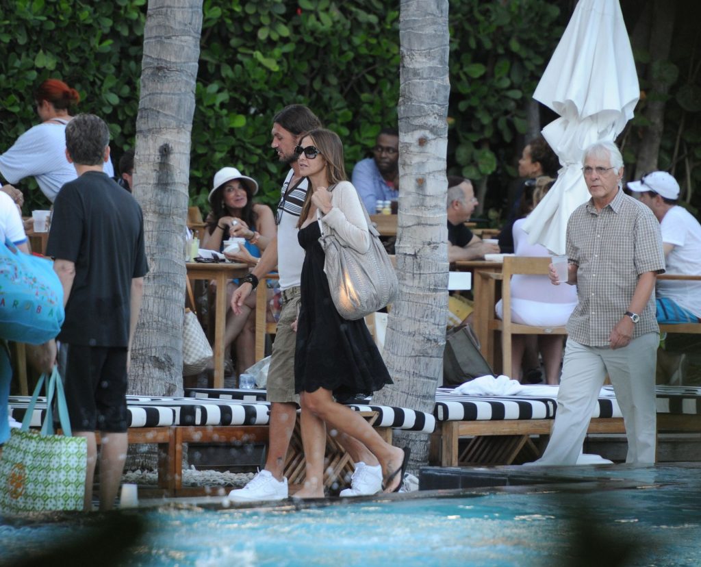 Paolo Maldini &amp; Adriana Fossa Was Spotted in Miami (16 Photos)