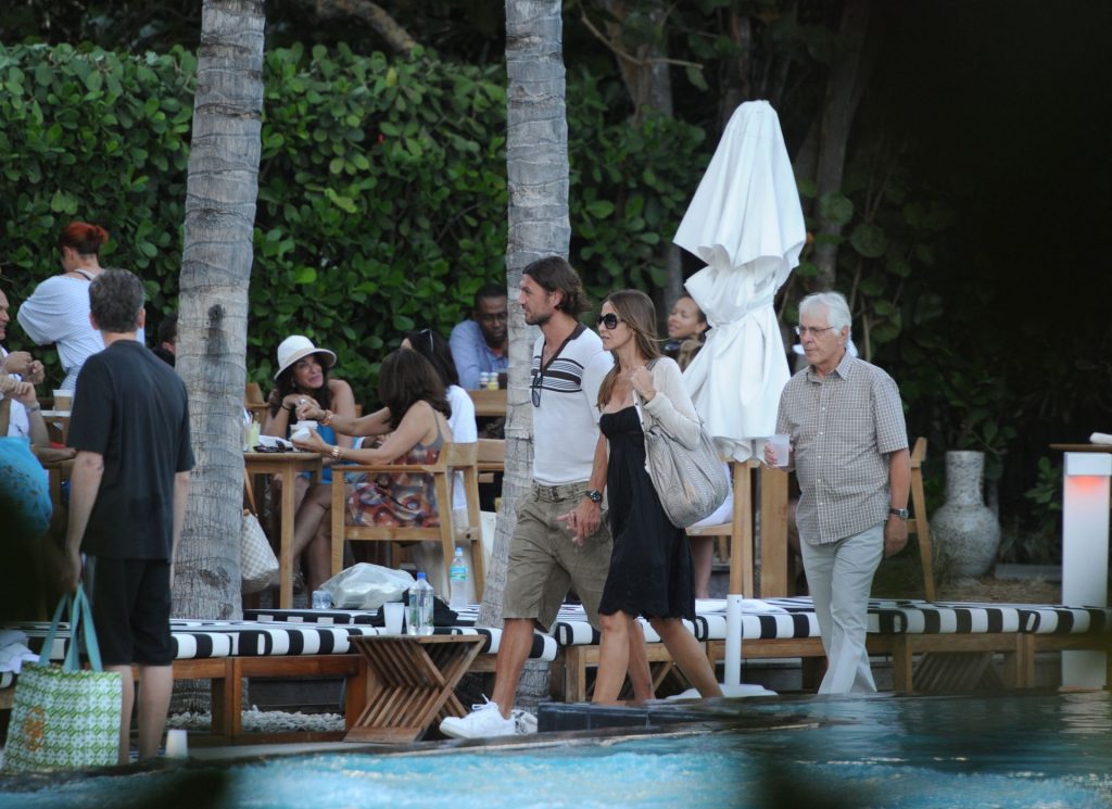Paolo Maldini &amp; Adriana Fossa Was Spotted in Miami (16 Photos)