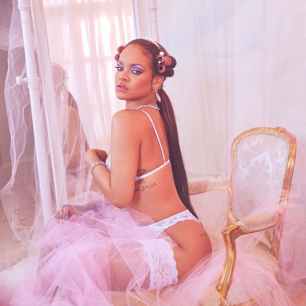 Rihanna Shows Off Her Sexy Body in Underwear (10 Photos)