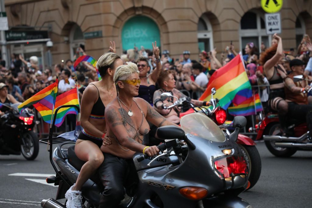 Topless Women Spotted in Sydney Gay and Lesbian Mardi Gras Parade (17 Photos)