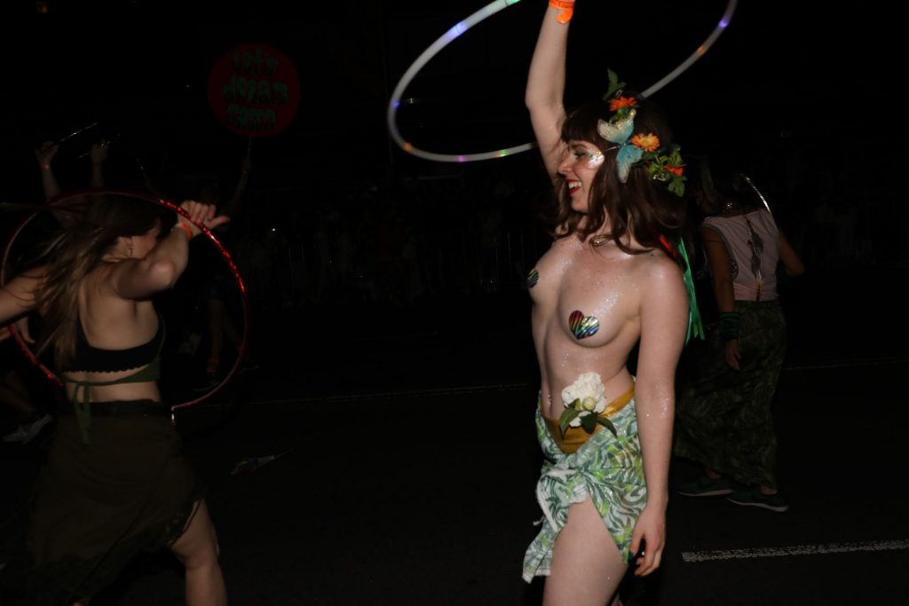Topless Women Spotted in Sydney Gay and Lesbian Mardi Gras Parade (17 Photos)