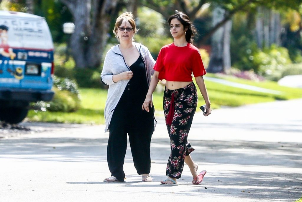 Camila Cabello and Her Mom Enjoy a Morning Walk in Coral Gables (19 Photos)
