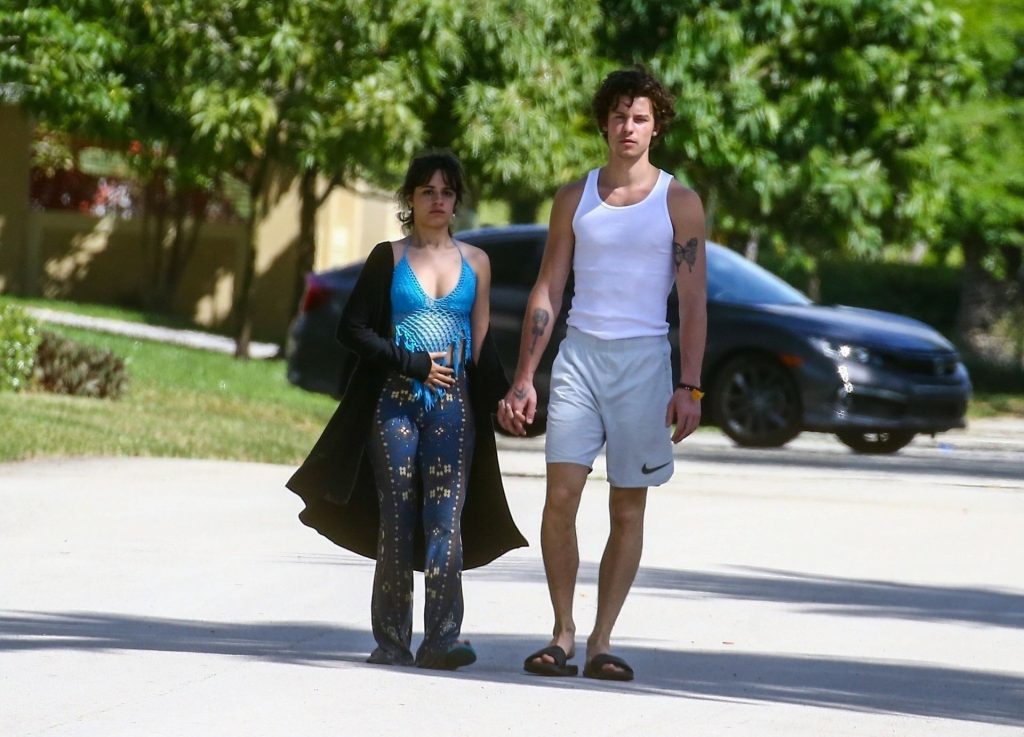 Camila Cabello &amp; Shawn Mendes Take a Morning Walk (49 Photos)