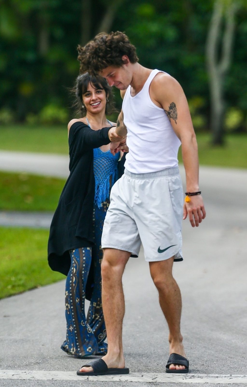 Camila Cabello &amp; Shawn Mendes Take a Morning Walk (49 Photos)