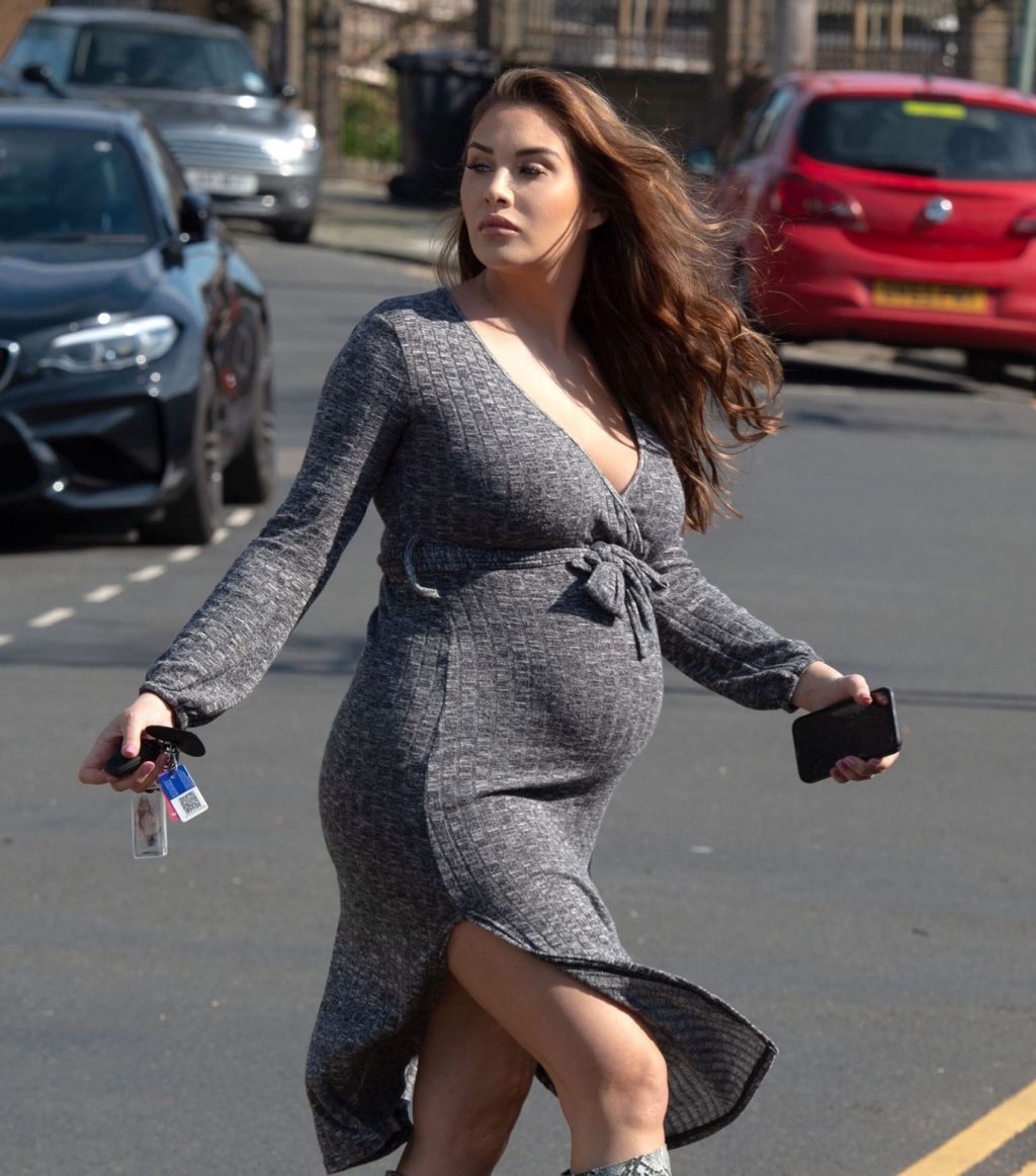 Sexy Chloe Goodman is Seen Leaving Her House in London (16 Photos)