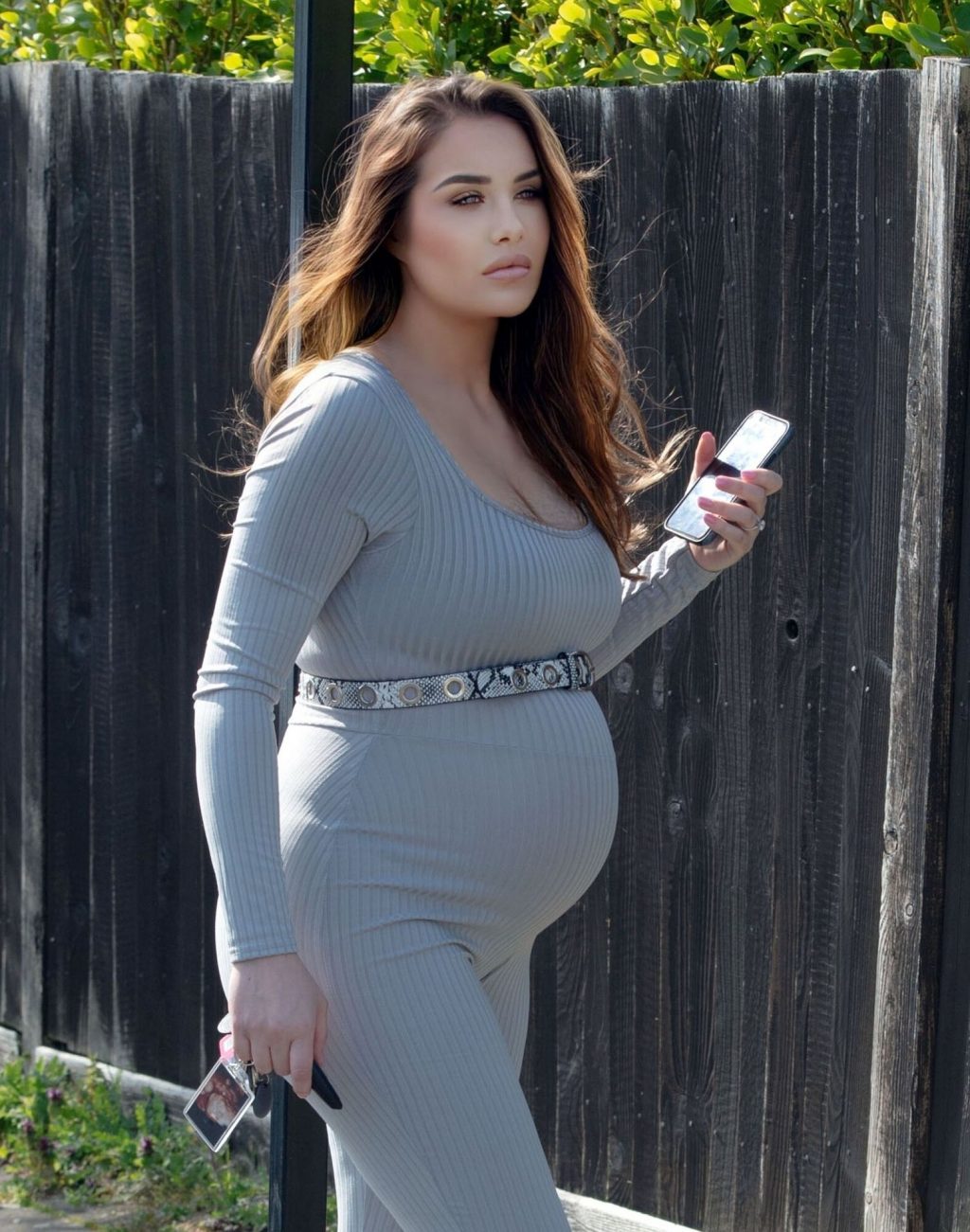 Chloe Goodman is Seen Heading to the Hospital Ahead of Her Cervical Stitch Operation (15 Photos)