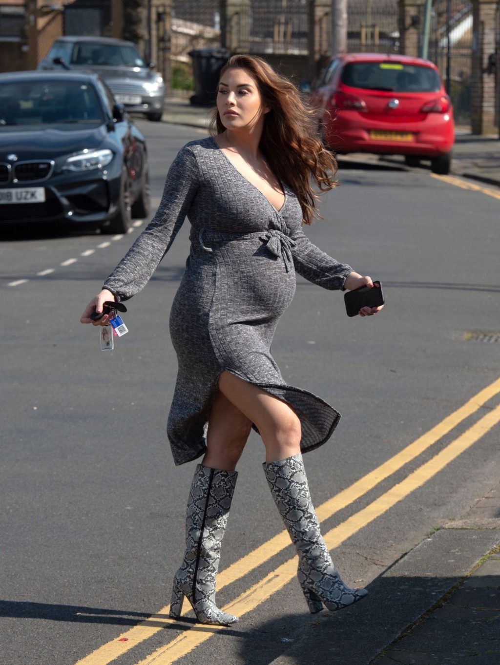 Sexy Chloe Goodman is Seen Leaving Her House in London (16 Photos)