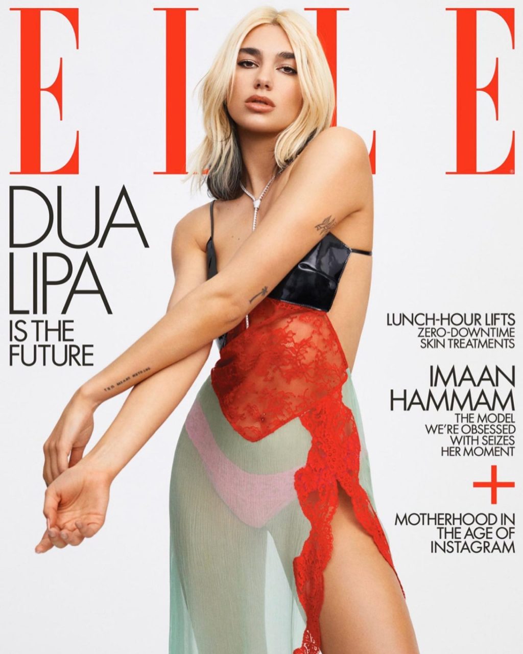 Dua Lipa Sexy – ELLE Magazine (13 Photos)