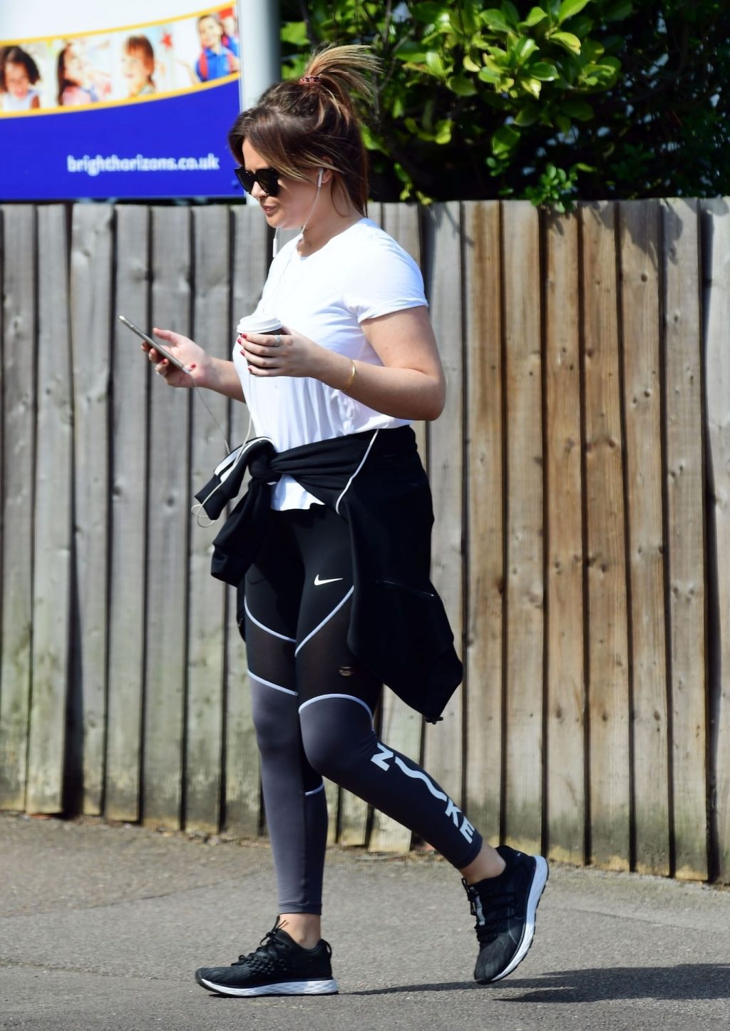 Emily Atack Looks Sporty Out for a Walk (20 Photos)