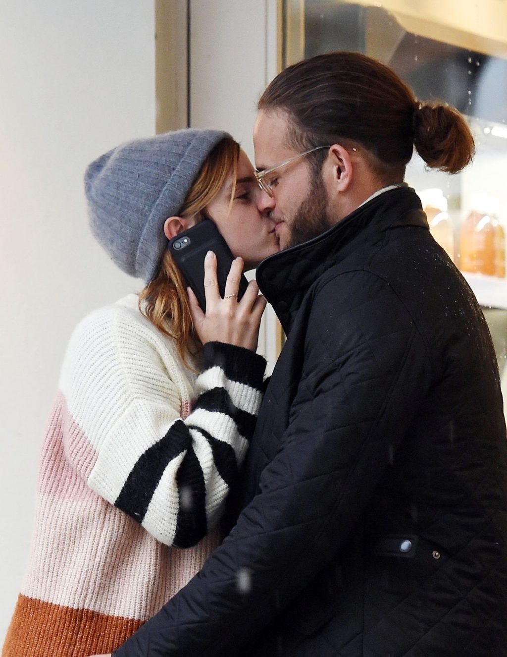 Emma Watson Was Seen Passionately Kissing Her Boyfriend Leo Robinton in London (23 Photos)