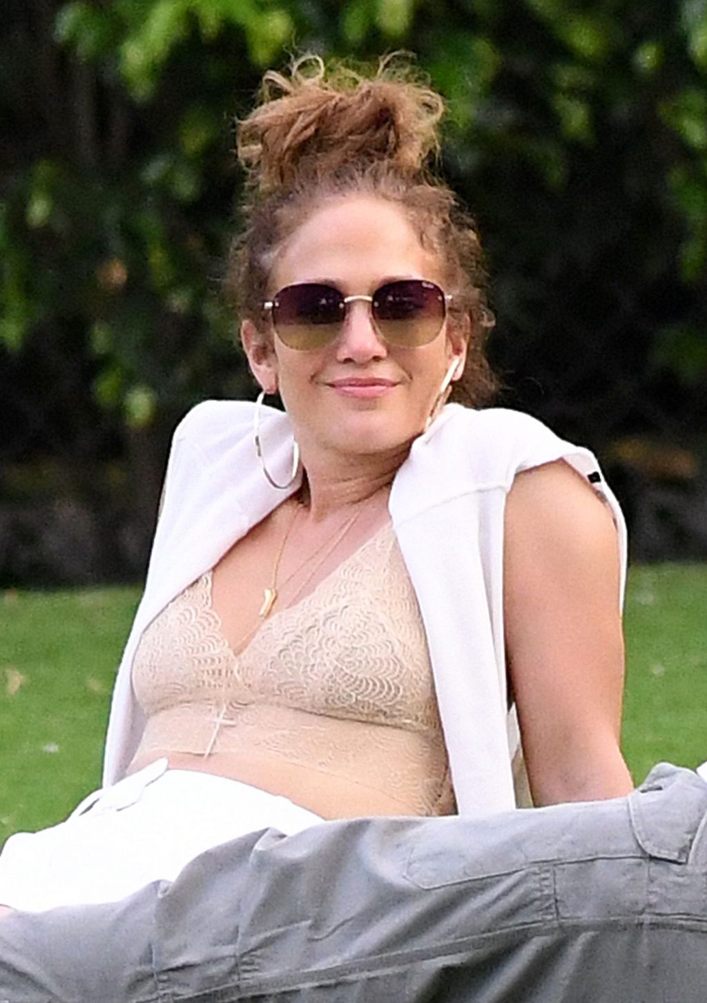 Jennifer Lopez Looks To Be Feeling The Heat in Her Turtleneck During Step-Daughter Ella Rodriguez’s 12th Birthday Party (98 Photos)