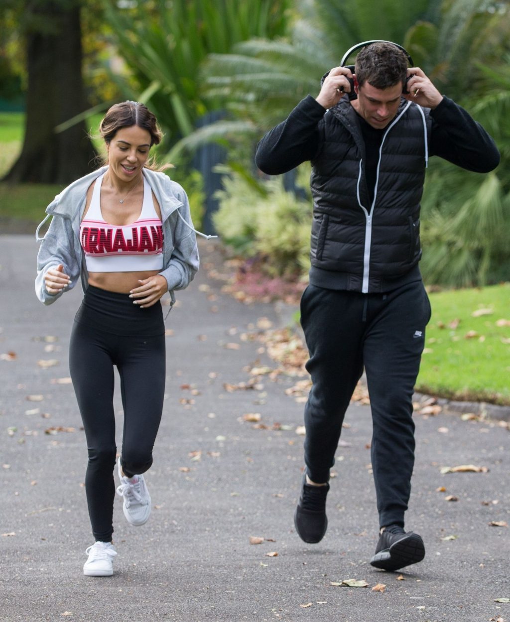 KC and Michael Goonan Do Some Exercise in Melbourne (108 Photos)