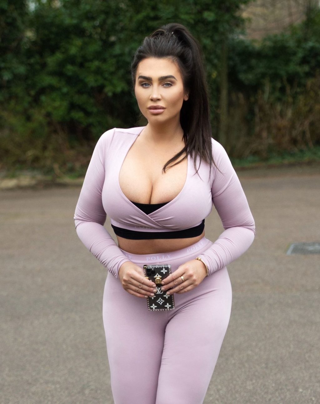 Lauren Goodger Is Seen Leaving Her House To Go Out For A Morning Run (20 Photos)