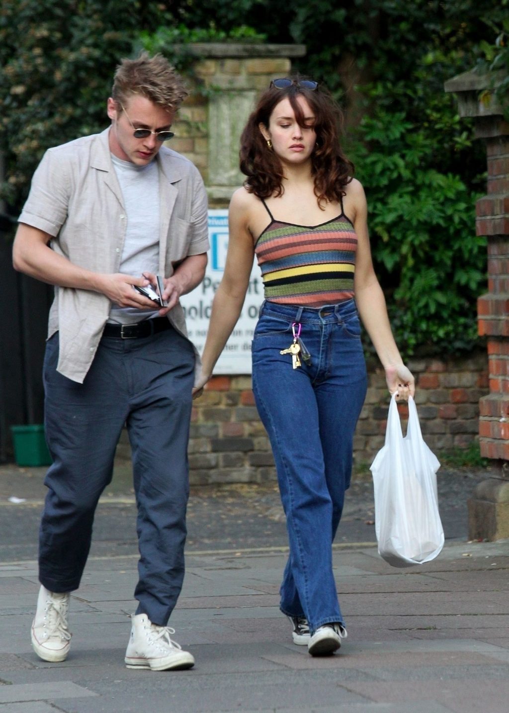 Ben Hardy Walks Hand in Hand with Actress Girlfriend Olivia Cooke (18 Photos)