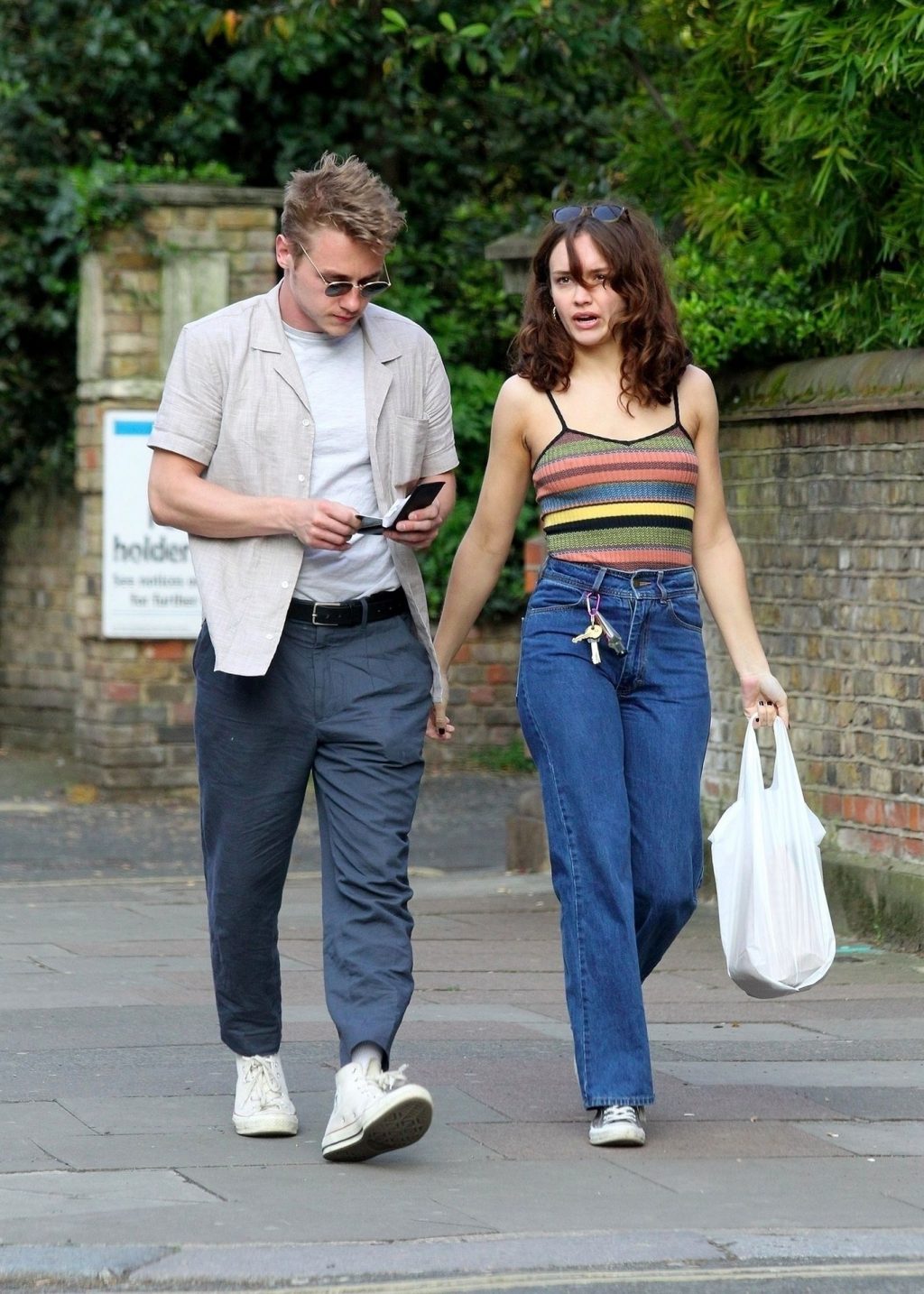 Ben Hardy Walks Hand in Hand with Actress Girlfriend Olivia Cooke (18 Photos)
