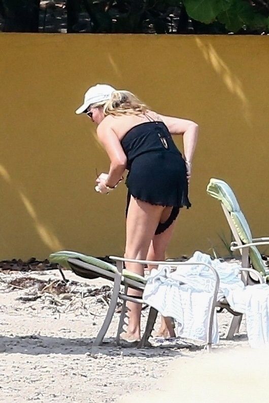 Penny Lancaster Gets a Little Beach Time Outside of Quarantine (16 Photos)