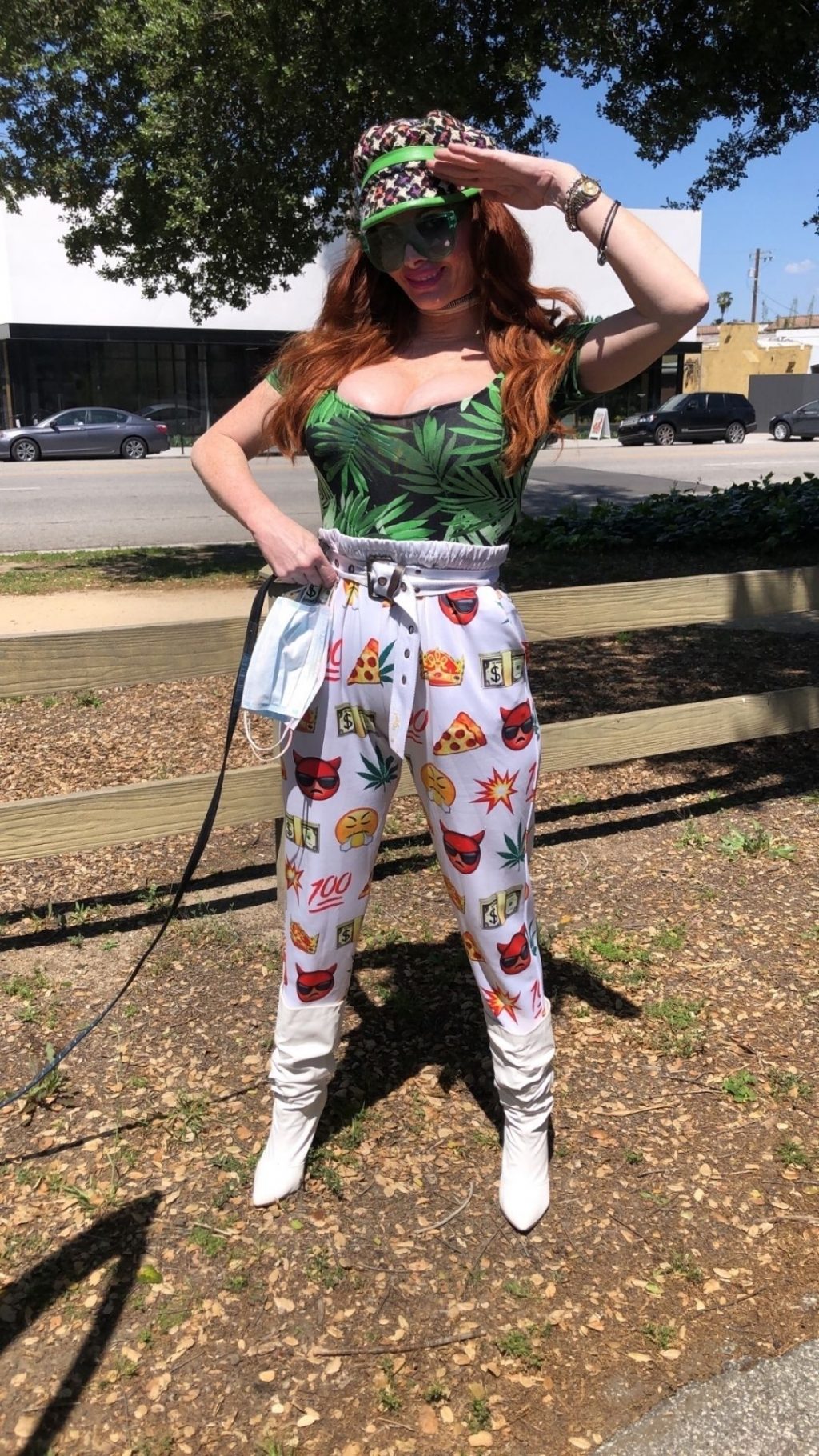 Phoebe Price Has a Collection of COVID-19 Personalized Masks (20 Photos)