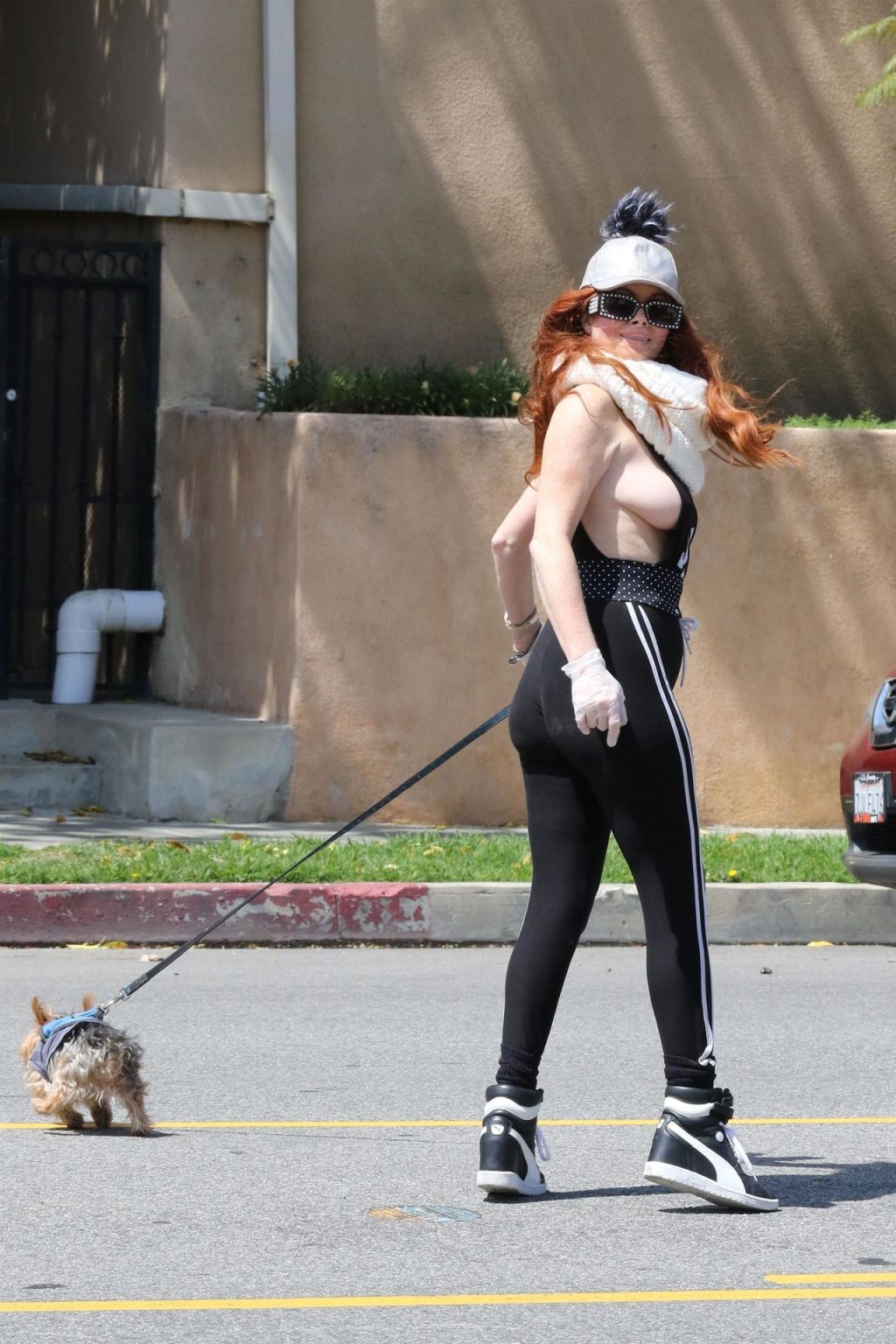 Phoebe Price Sports a New Mask (13 Photos)