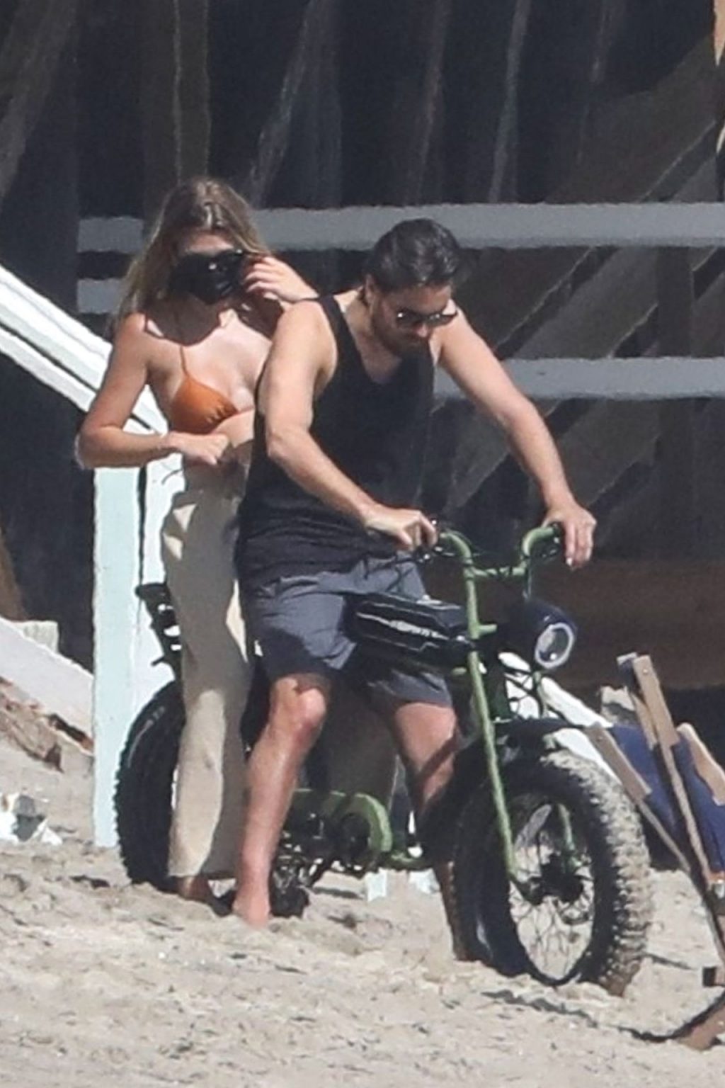 Sofia Richie Holds On Tight to Scott Disick as They Have Some Fun Riding on the Beach (23 Photos)