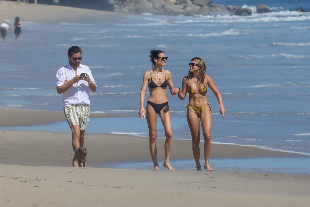 Sofia Richie Displays Her Bikini Body Strolling with Scott Disick in Malibu (166 New Photos)