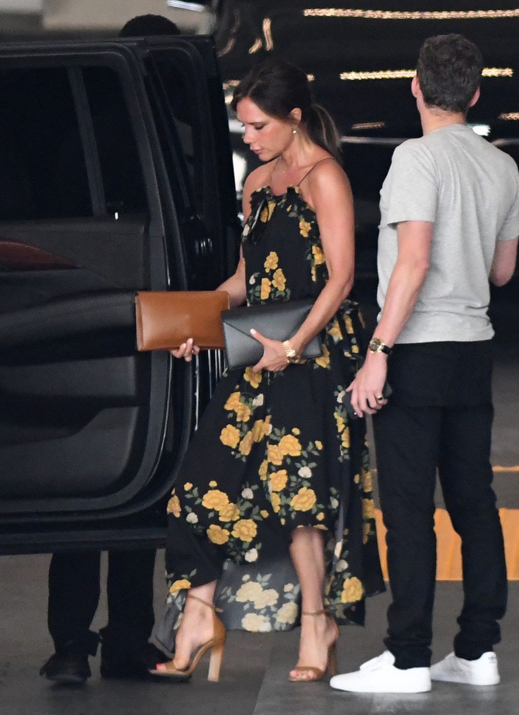 Victoria Beckham Wears a Backless Dress As She Goes Luxury Apartment Hunting in Miami (31 Photos)