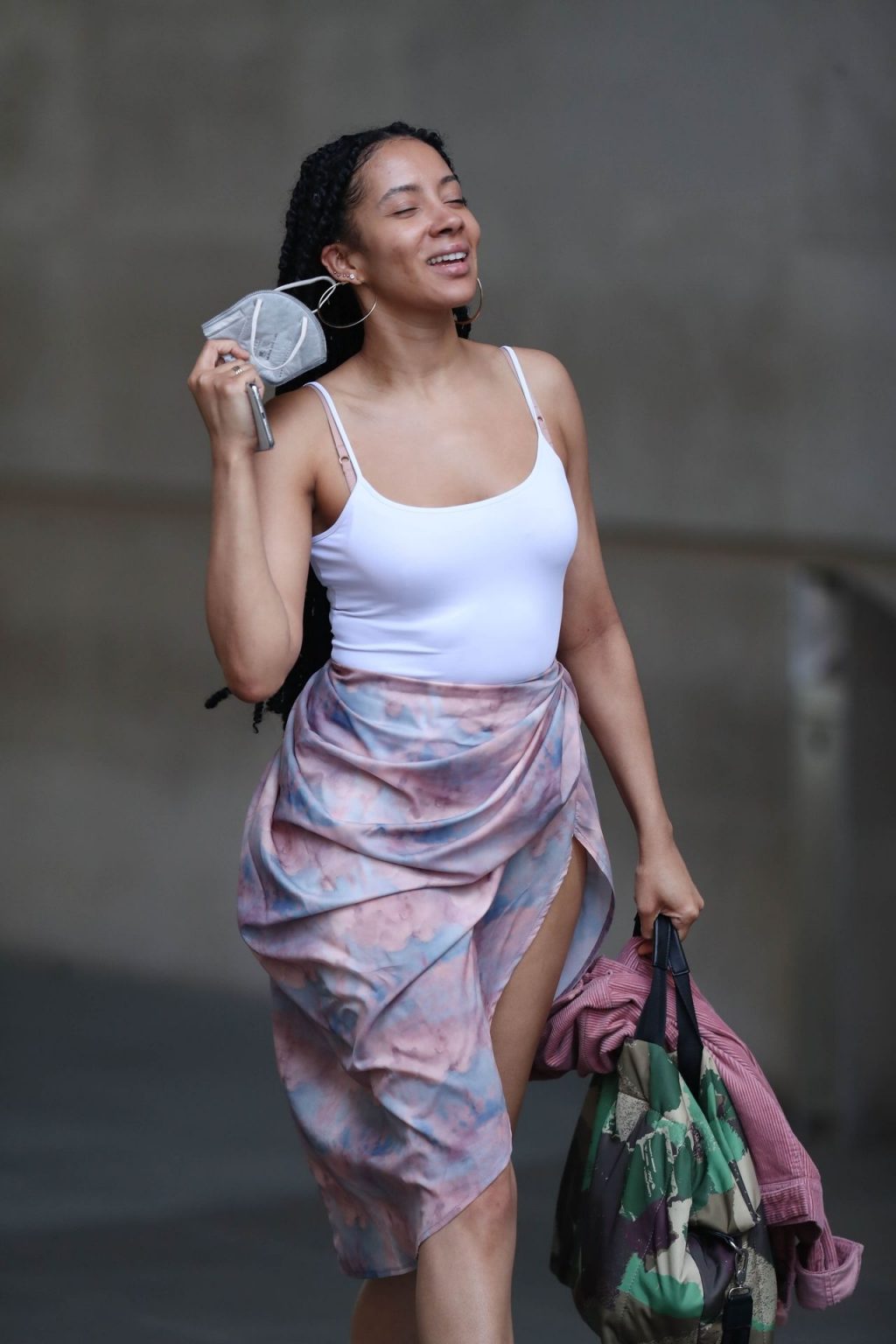 Yasmin Evans Was Pictured While Leaving the BBC Broadcasting House (17 Photos)