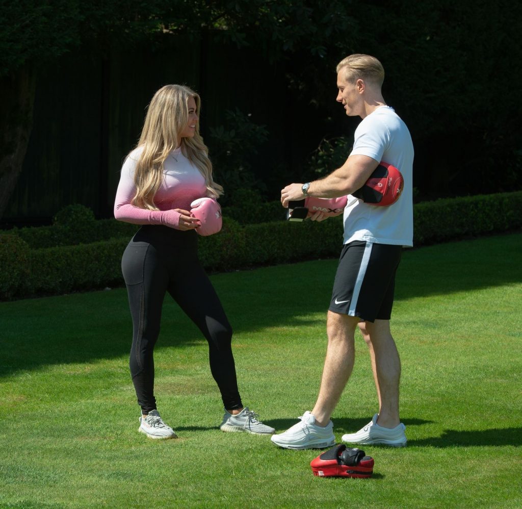 Bianca Gascoigne &amp; Kris Boyson Are Seen Working Out in South London (75 Photos)