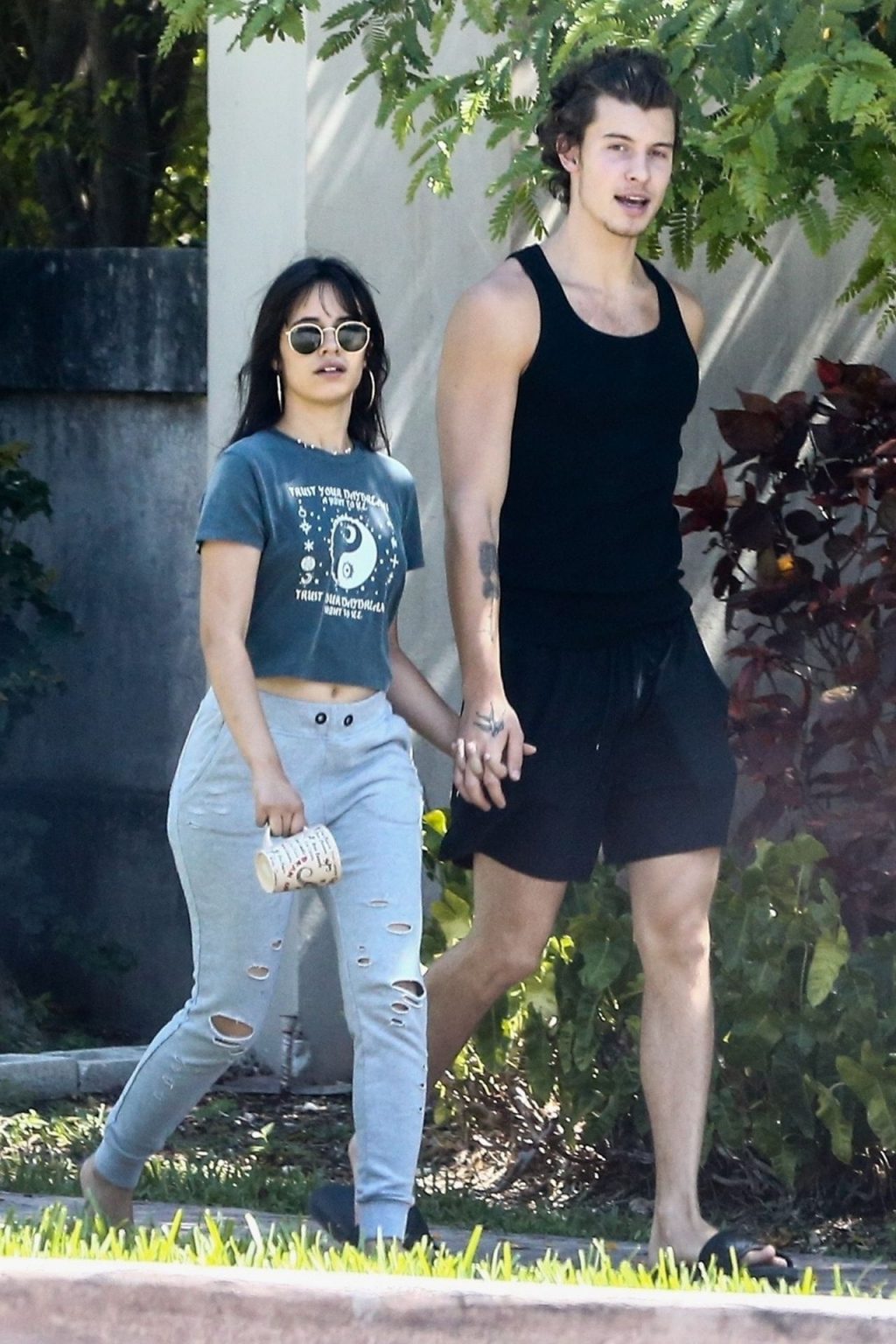 Camila Cabello &amp; Shawn Mendes Take a Relaxing Slow Stroll in Coral Gables (59 Photos)