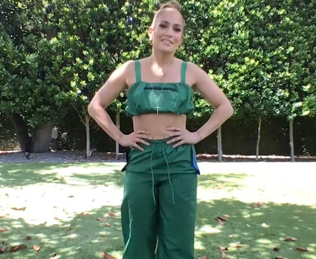 Jennifer Lopez Shows Off Some Serious From TikTok (8 Pics + Video)