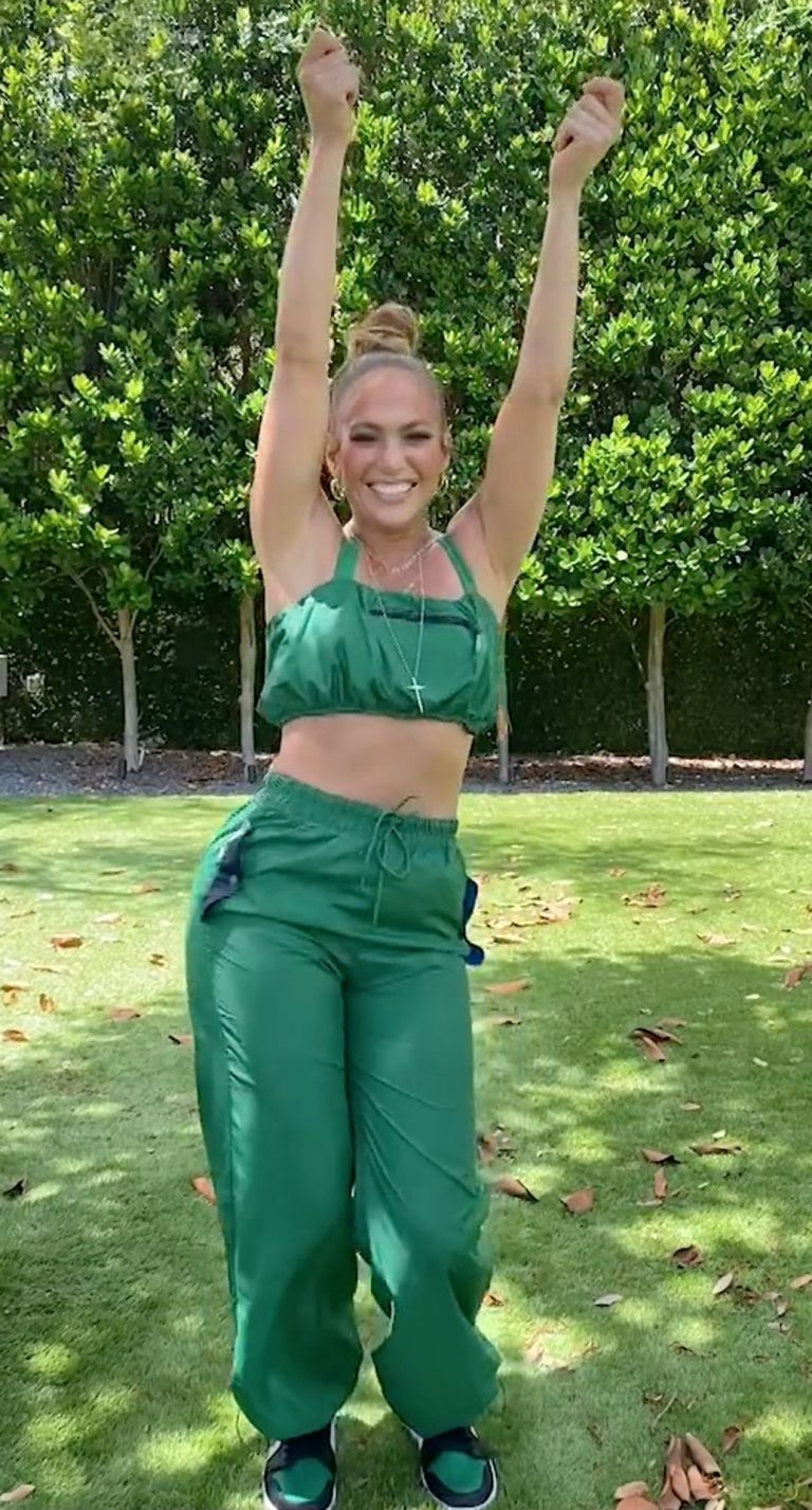 Jennifer Lopez Shows Off Some Serious From Tiktok 8 Pics Video