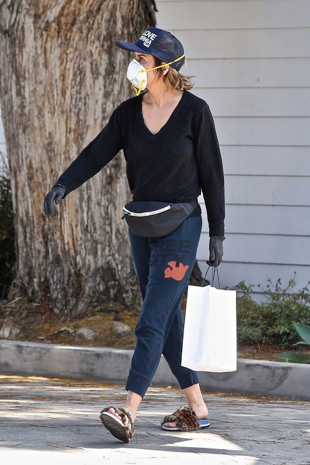 Lisa Rinna Goes Braless During a Trip to Pressed Juicery (9 Photos)