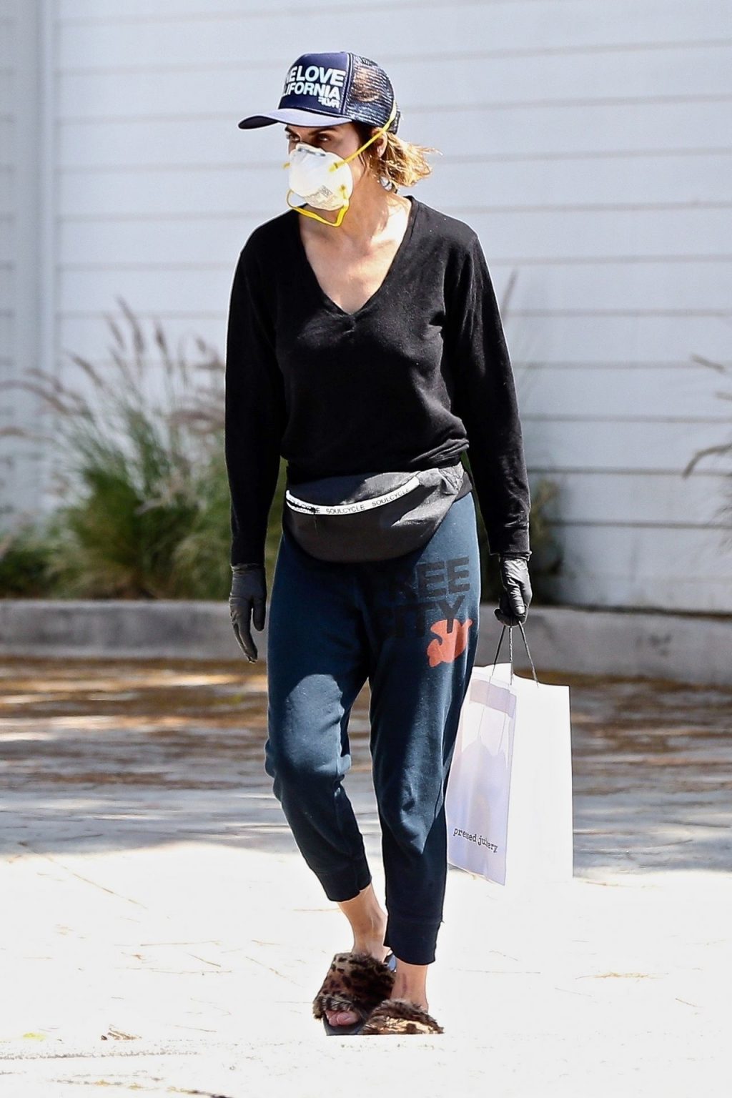 Lisa Rinna Goes Braless During a Trip to Pressed Juicery (9 Photos)