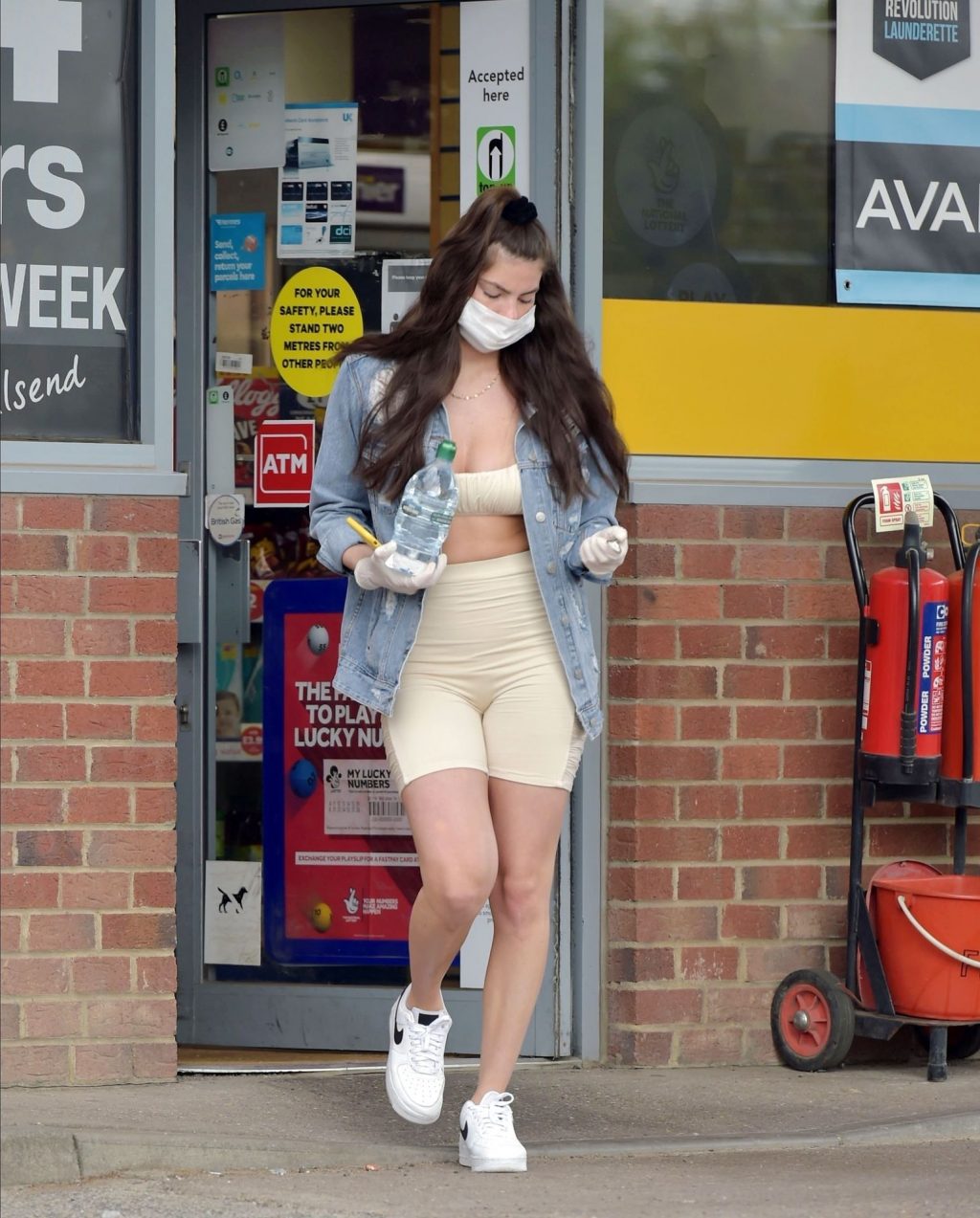Busty Rebecca Gormley is Seen Heading to Her Local Petrol Station in Newcastle (12 Photos)