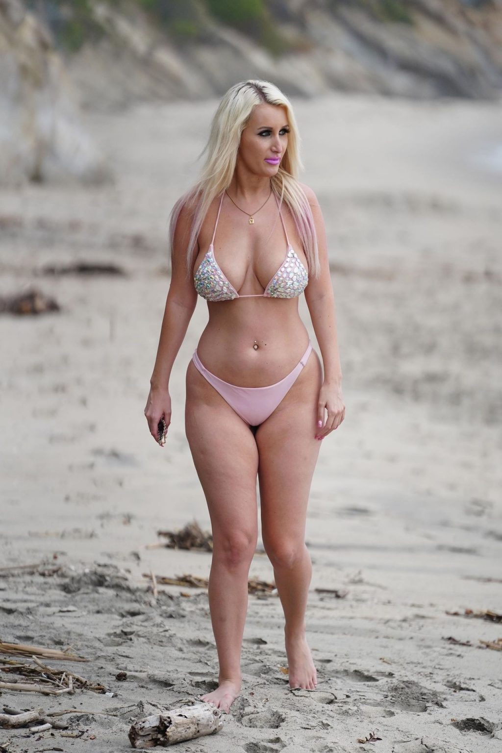 Tiffany Madison Poses in a Bikini on the Beach in Malibu (51 Photos)