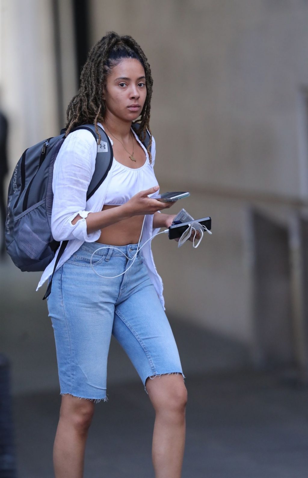 Sexy Yasmin Evans Is Pictured Leaving the BBC Studios in London (21 Photos)