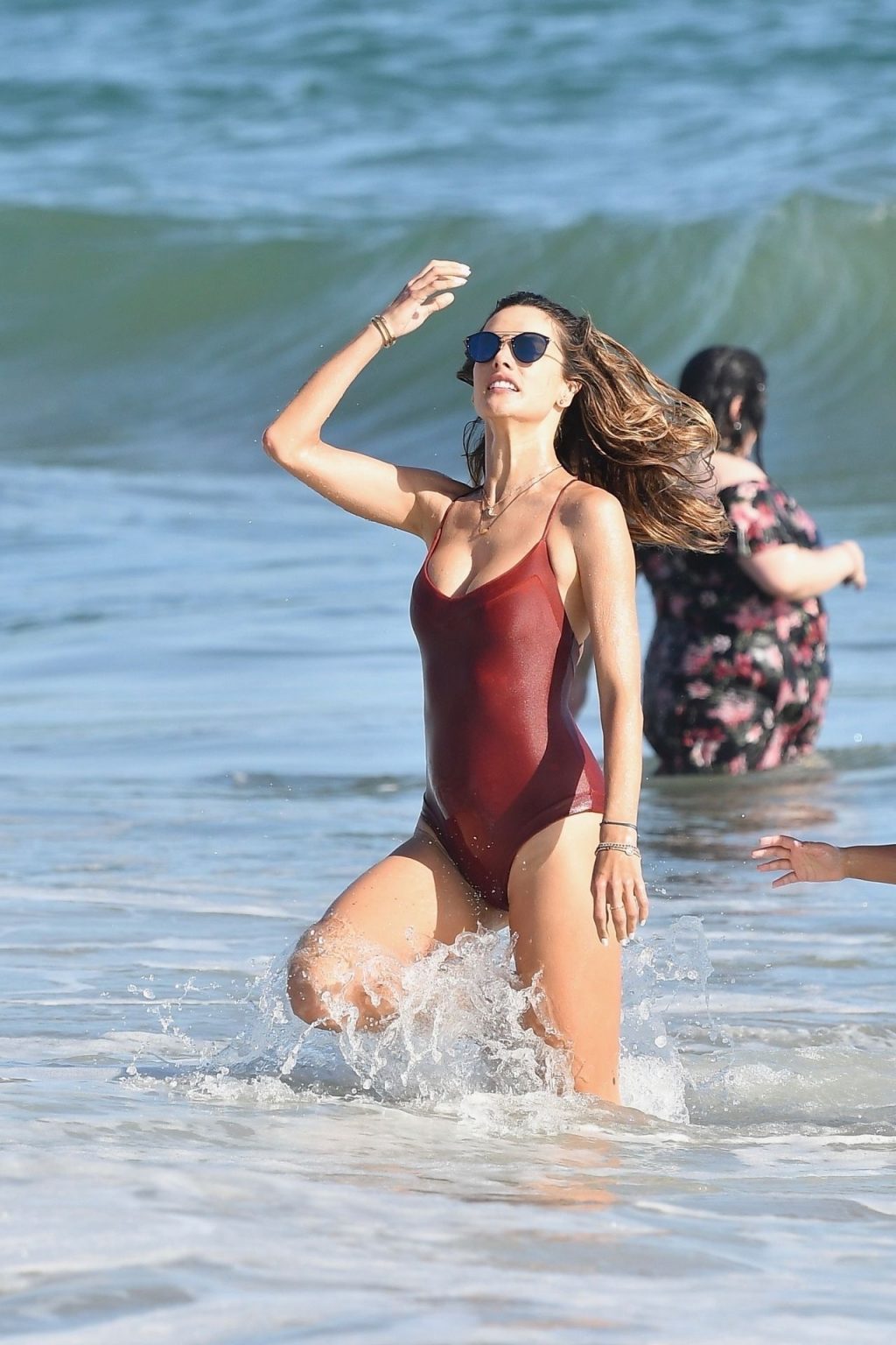Alessandra Ambrosio Stuns in an One-piece Swimsuit (42 Photos)