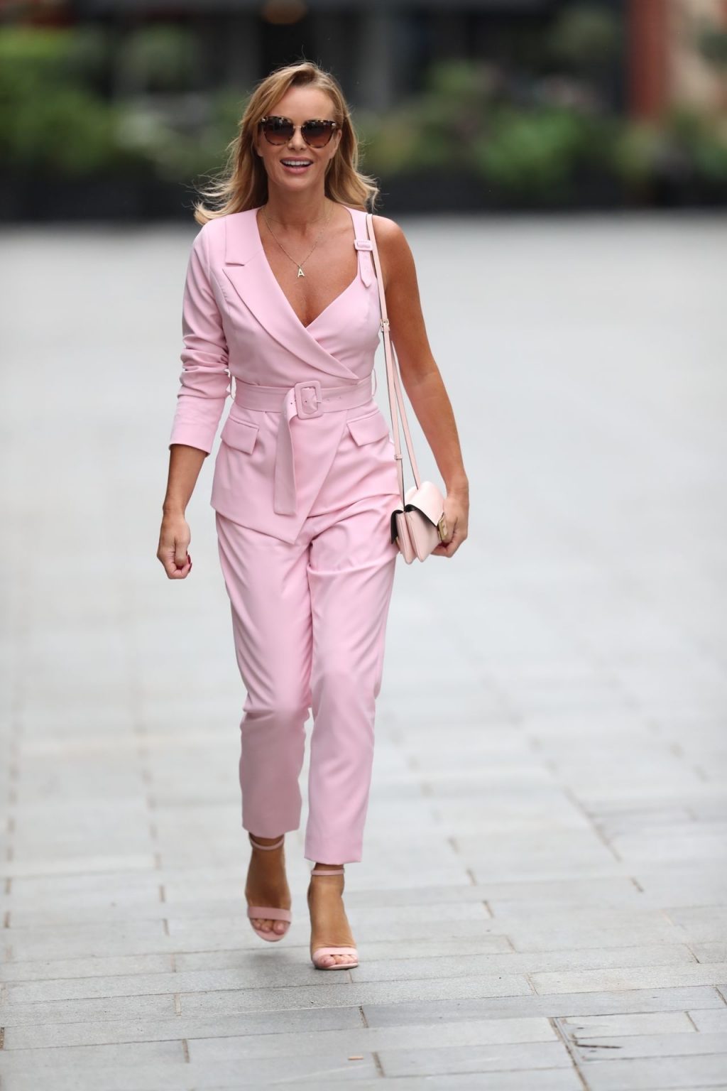 Amanda Holden Looks Hot in All Pink in London (64 Photos)