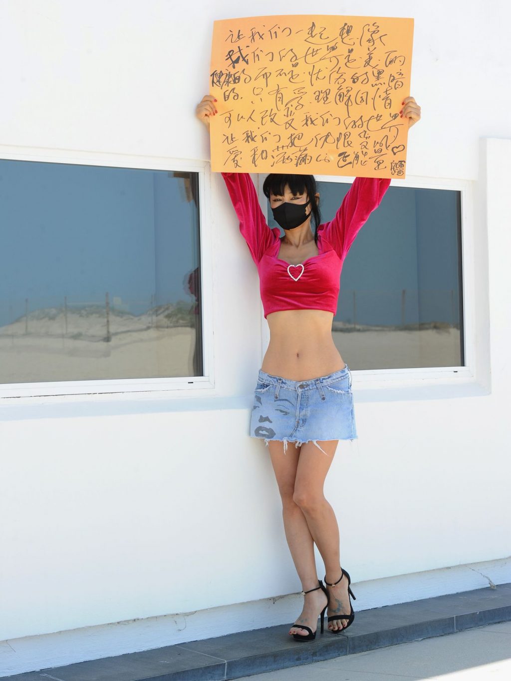 Bai Ling Supports the Black Lives Matter Movement In Los Angeles (27 Photos)