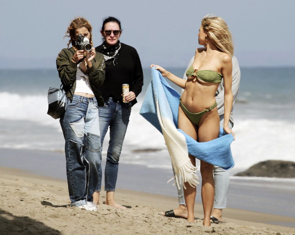 Charlotte McKinney Hits the Beach for a Photo Session in LA (20 Photos)